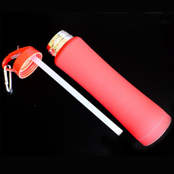 500ml-304不鏽鋼摺疊吸管蓋保溫杯