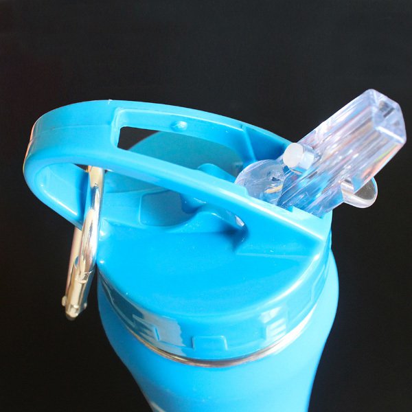 500ml-304不鏽鋼摺疊吸管蓋保溫杯