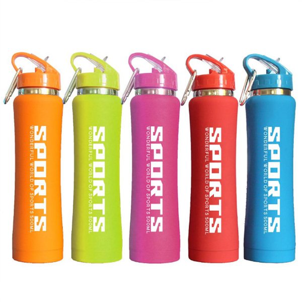 500ml-304不鏽鋼摺疊吸管蓋保溫杯