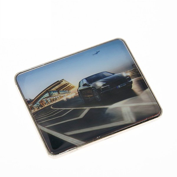 方形樹脂金屬冰箱貼