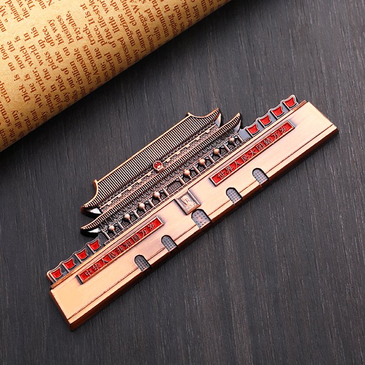 中國著名建築金屬冰箱貼