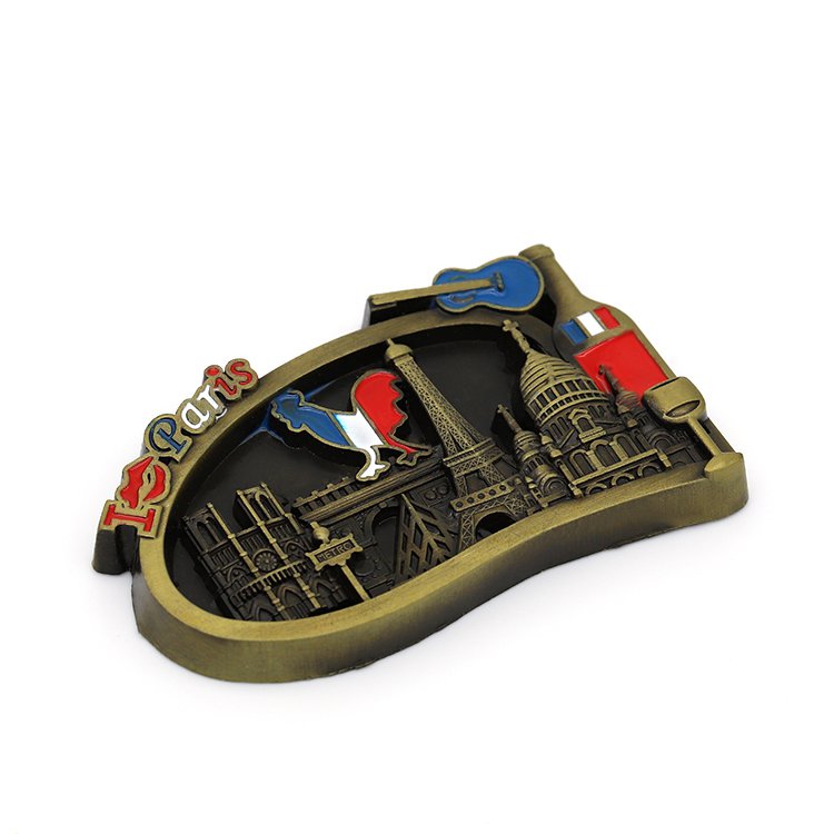 3D動物金屬冰箱貼