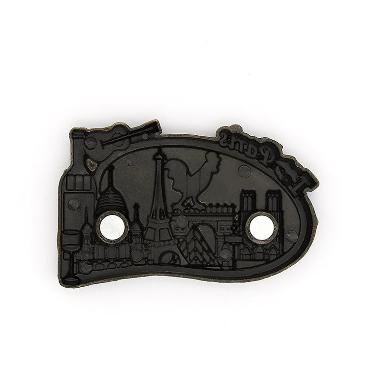 3D動物金屬冰箱貼