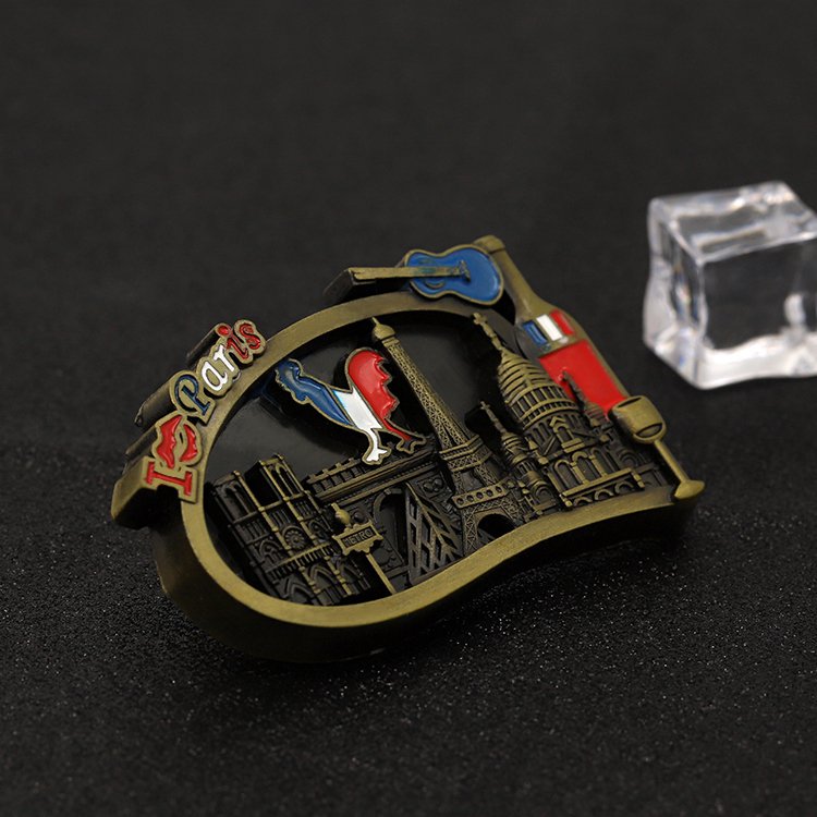 3D動物金屬冰箱貼