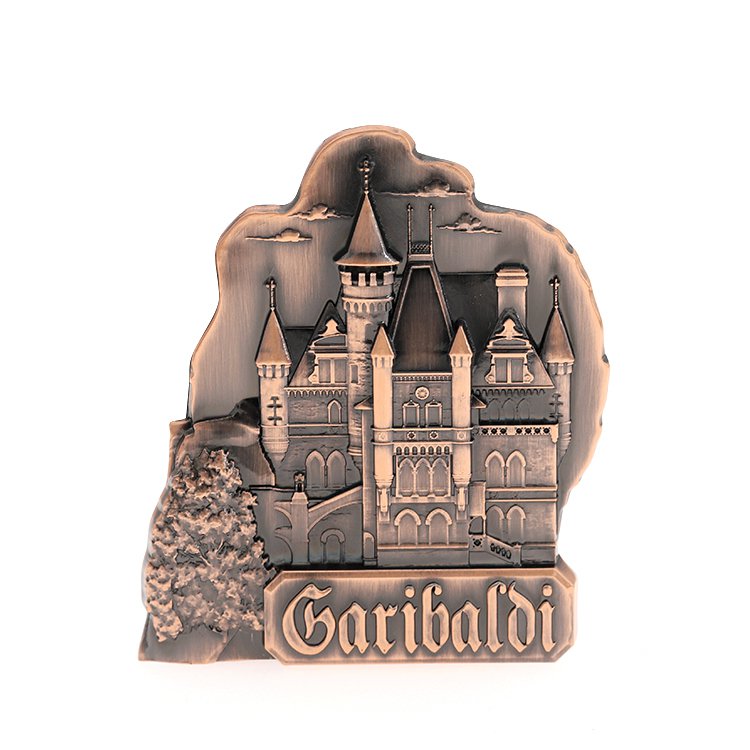 俄羅斯建築3D金屬冰箱貼