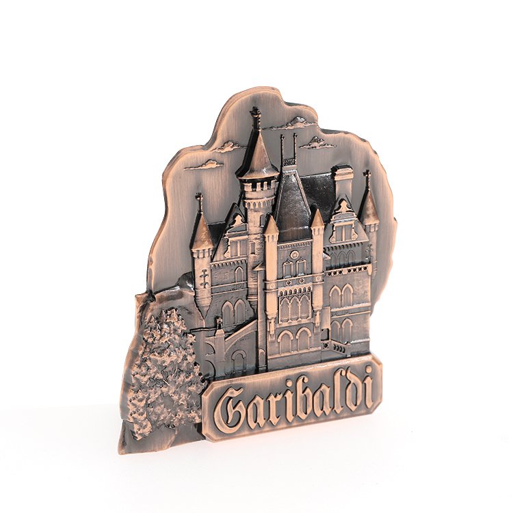 俄羅斯建築3D金屬冰箱貼