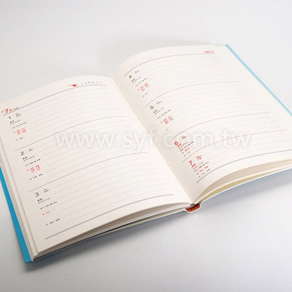 軟皮精裝記事本