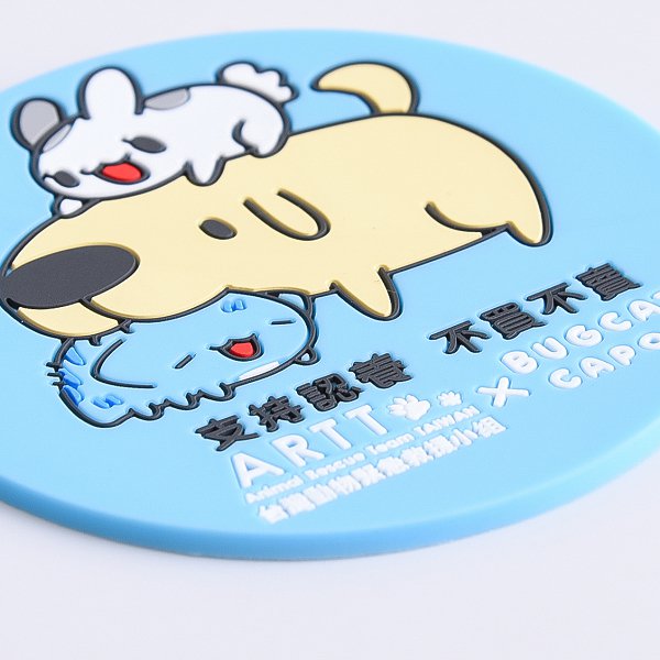 PVC軟膠杯墊訂製