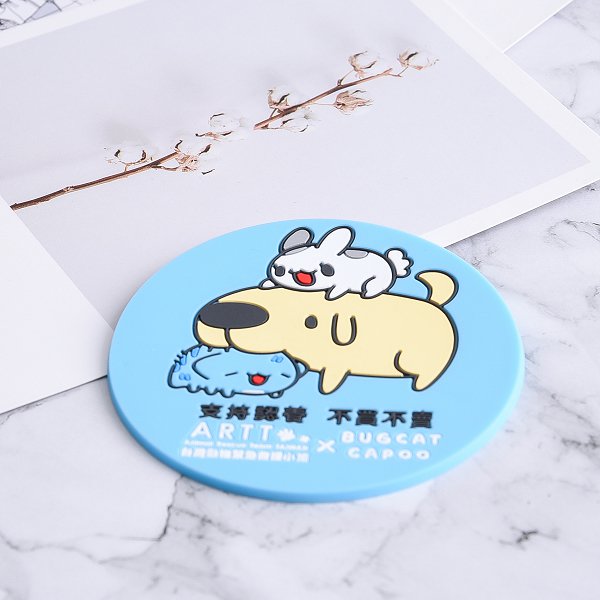 PVC軟膠杯墊訂製