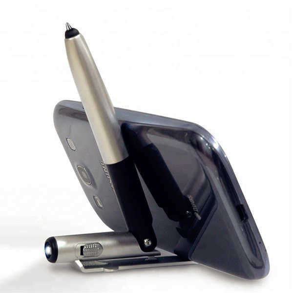 3合1-可摺疊手機架觸控筆