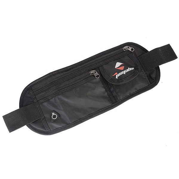 尼龍運動耳機孔腰包