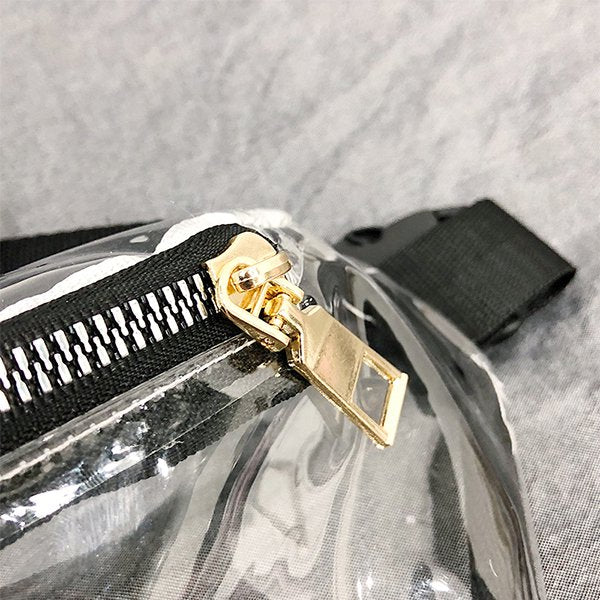 PVC透明防水腰包