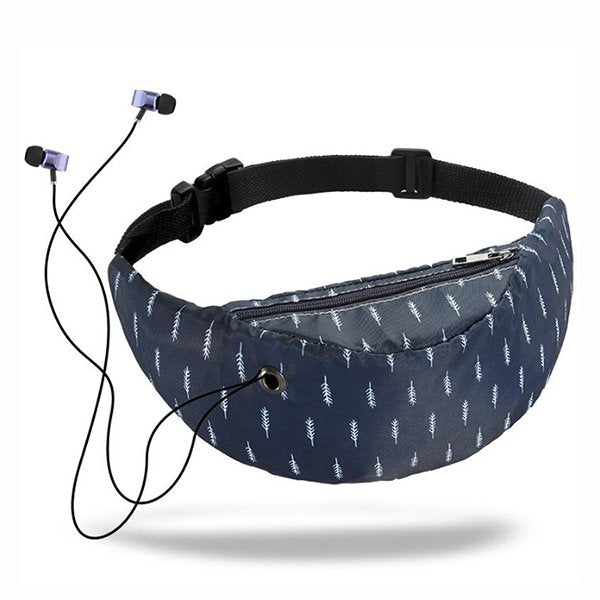 聚酯纖維耳機孔腰包