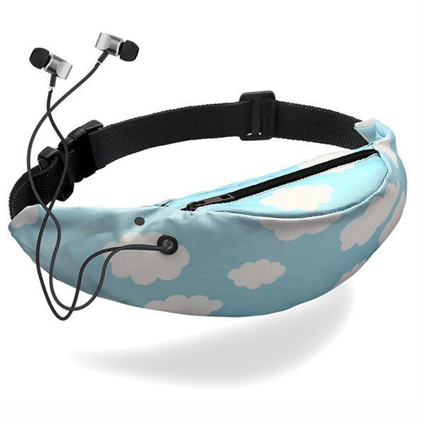 聚酯纖維耳機孔腰包