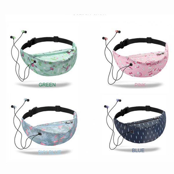 聚酯纖維耳機孔腰包