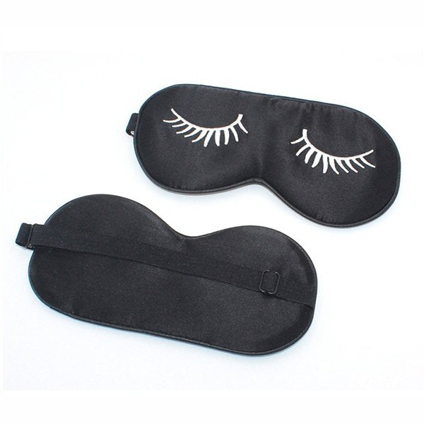 絲質眼罩可調扣帶