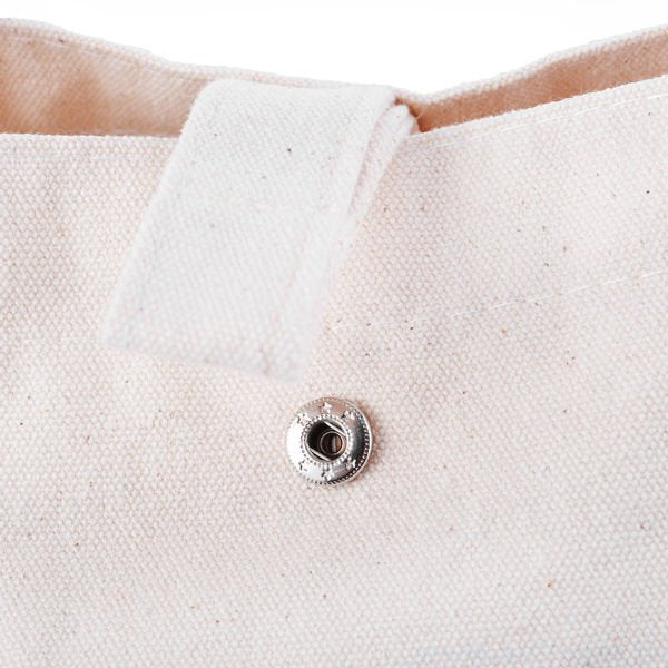 單色印刷船型帆布袋-帆布材質加扣子帆布包-可加LOGO客製化印刷