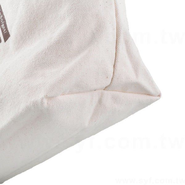 單色印刷船型帆布袋-帆布材質加扣子帆布包-可加LOGO客製化印刷