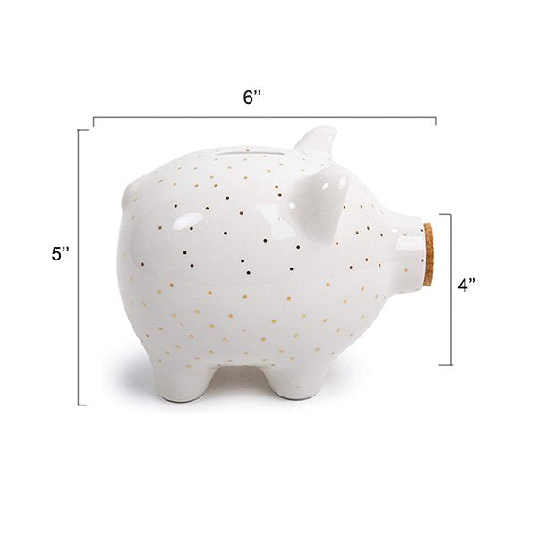 豬造型撲滿-陶瓷存錢筒