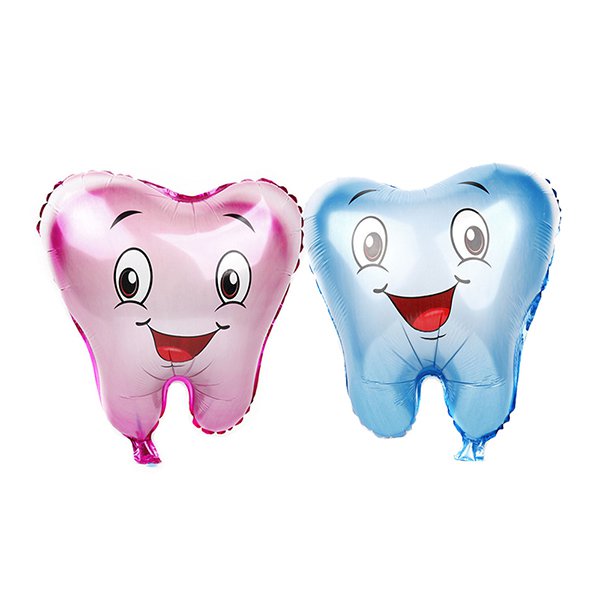 牙齒造型汽球