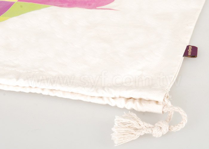 帆布束口袋-厚度8oz-尺寸W34*H38-彩色單面-可客製化印刷LOGO