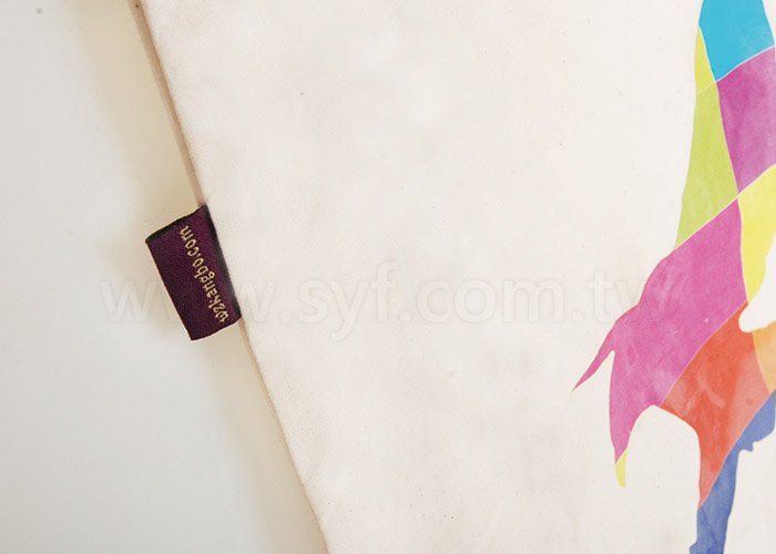 帆布束口袋-厚度8oz-尺寸W34*H38-彩色單面-可客製化印刷LOGO