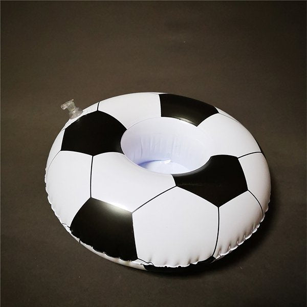 足球造型充氣杯架