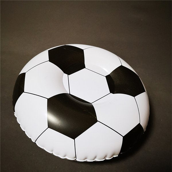 足球造型充氣杯架