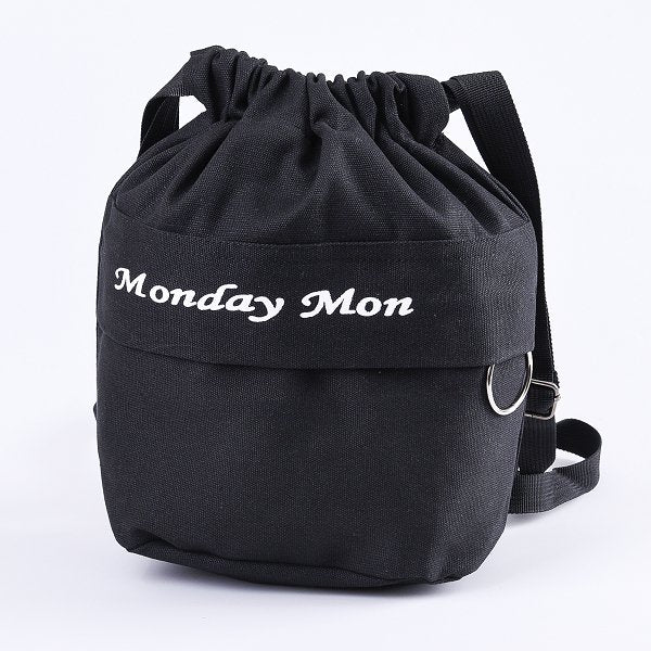 帆布束口後背包