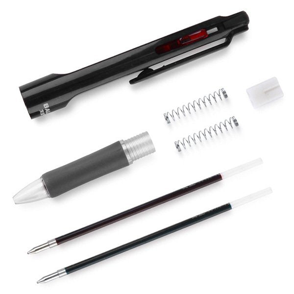 簡約雙色廣告筆-按壓式原子筆