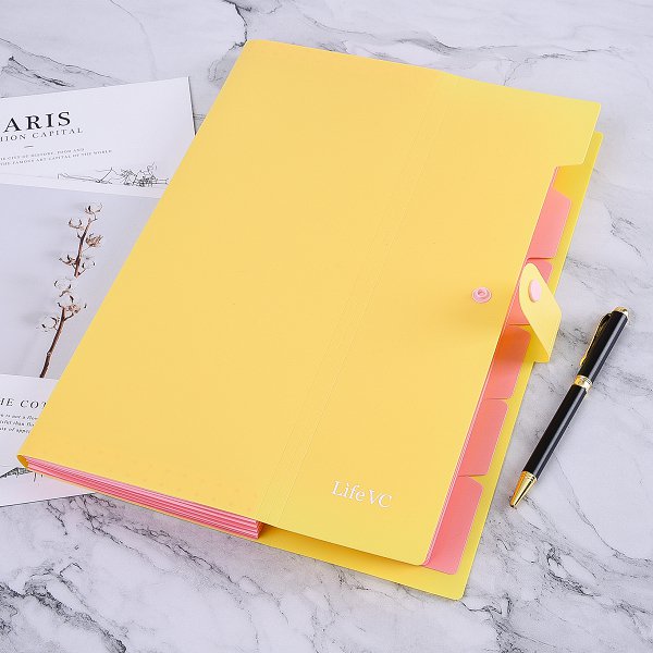 6格風琴袋公文袋