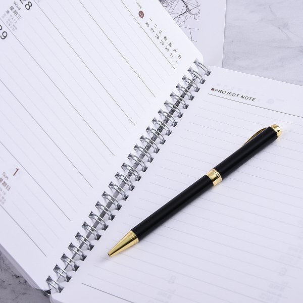 A5彩色冷燙印刷筆記本