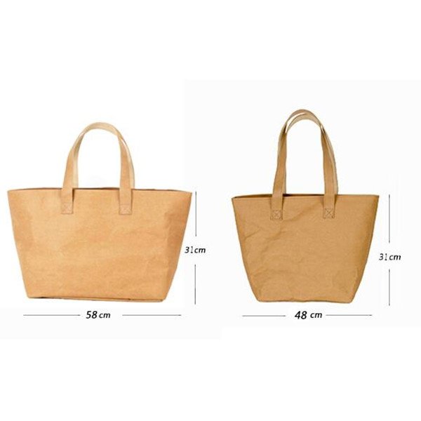 大開口拉鍊手提袋