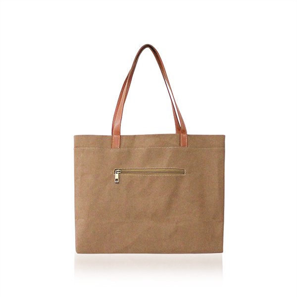 拉鍊隔層手提袋