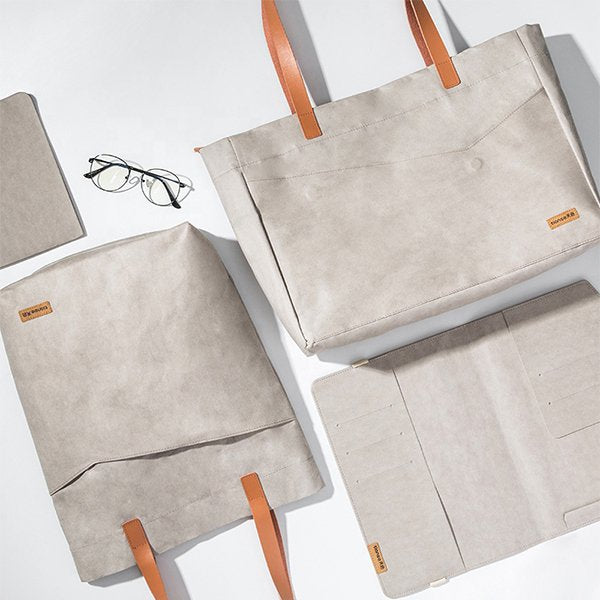 質感拉鍊手提袋