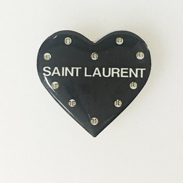 LED閃爍心型別針胸章