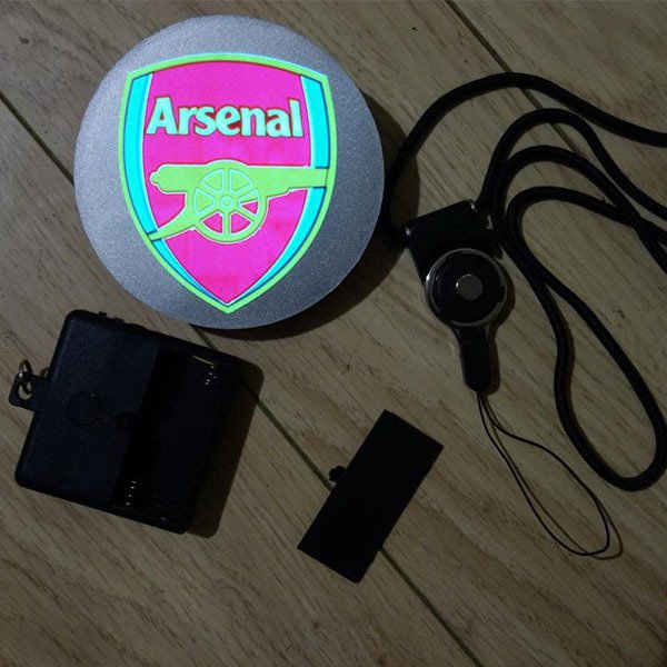 閃光發光徽章附掛繩