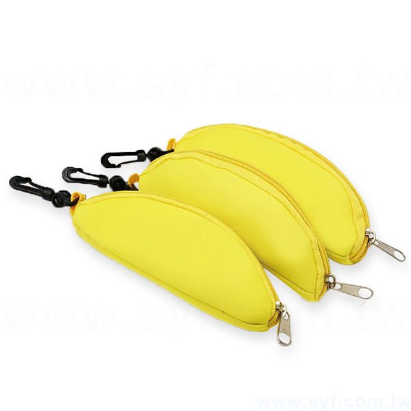 單色印刷尼龍袋-尼龍材質加掛勾平面收納包-可加LOGO客製化印刷