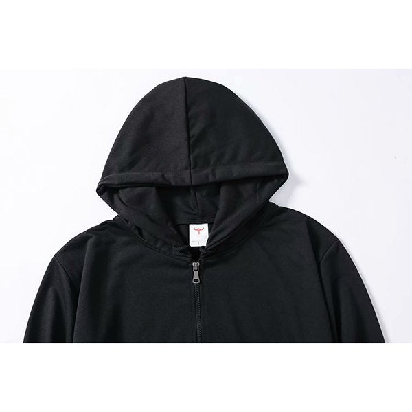 棉質連帽外套-含帽繩