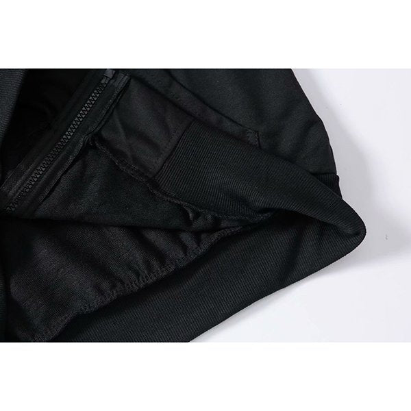 棉質連帽外套-含帽繩