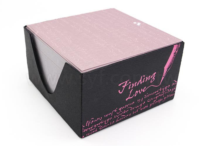 方形便條紙-硬殼單色印刷-450張內頁單色印刷便條紙