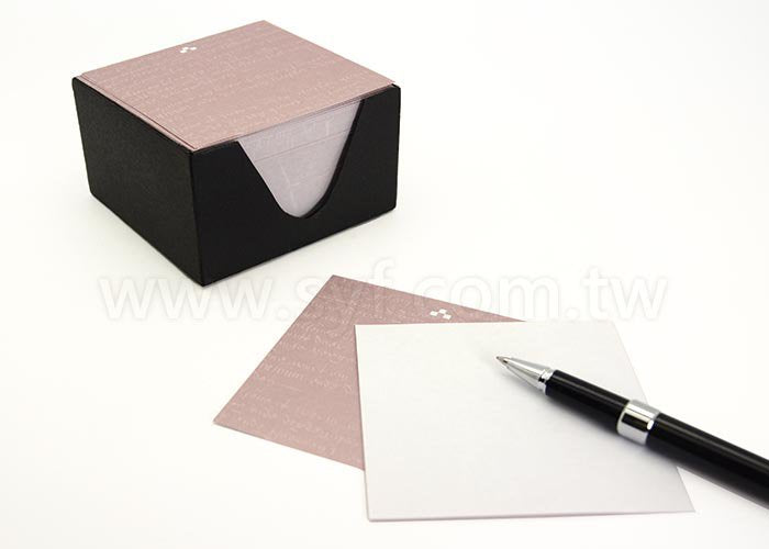 方形便條紙-硬殼單色印刷-450張內頁單色印刷便條紙