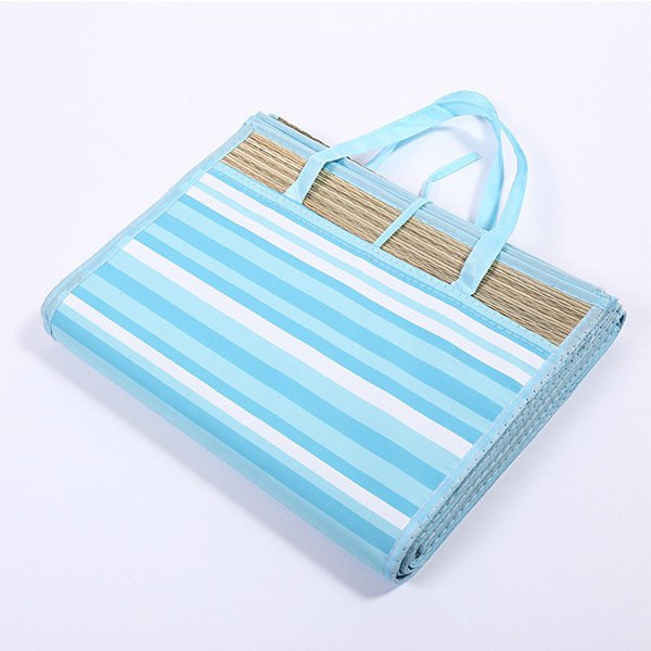 綁繩戶外用毛毯-草編毯