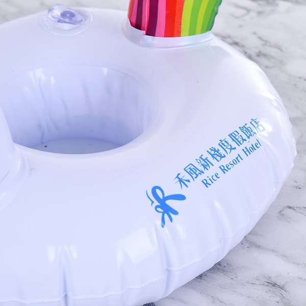 獨角獸造型充氣杯架