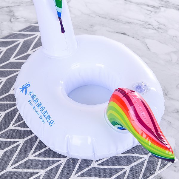 獨角獸造型充氣杯架