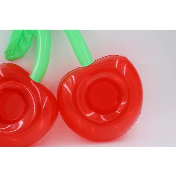 櫻桃造型雙孔充氣杯架