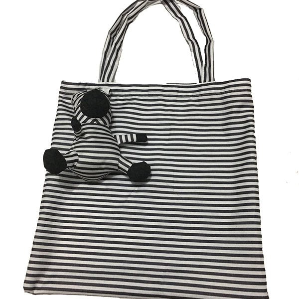 斑馬造型拉鍊式收納袋