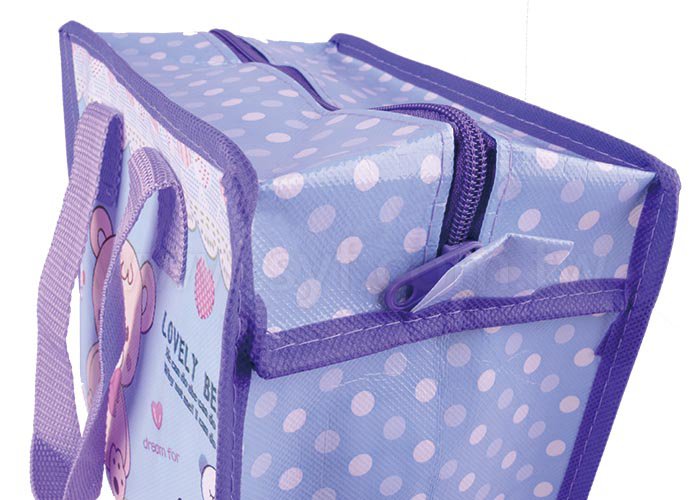 亮膜不織布防水袋-雙面彩色覆膜印刷-多款不織布顏色採購推薦-製作環保防水包