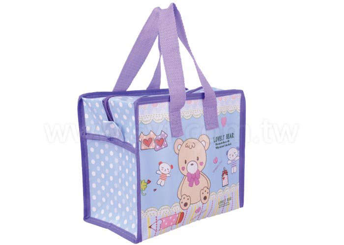 亮膜不織布防水袋-雙面彩色覆膜印刷-多款不織布顏色採購推薦-製作環保防水包