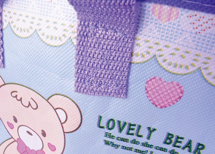 亮膜不織布防水袋-雙面彩色覆膜印刷-多款不織布顏色採購推薦-製作環保防水包